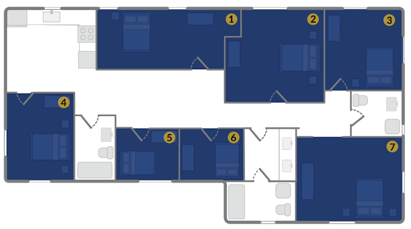 After floor plan